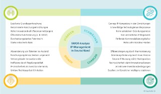 SWOT-Analyse zum IP-Management in Deutschland 