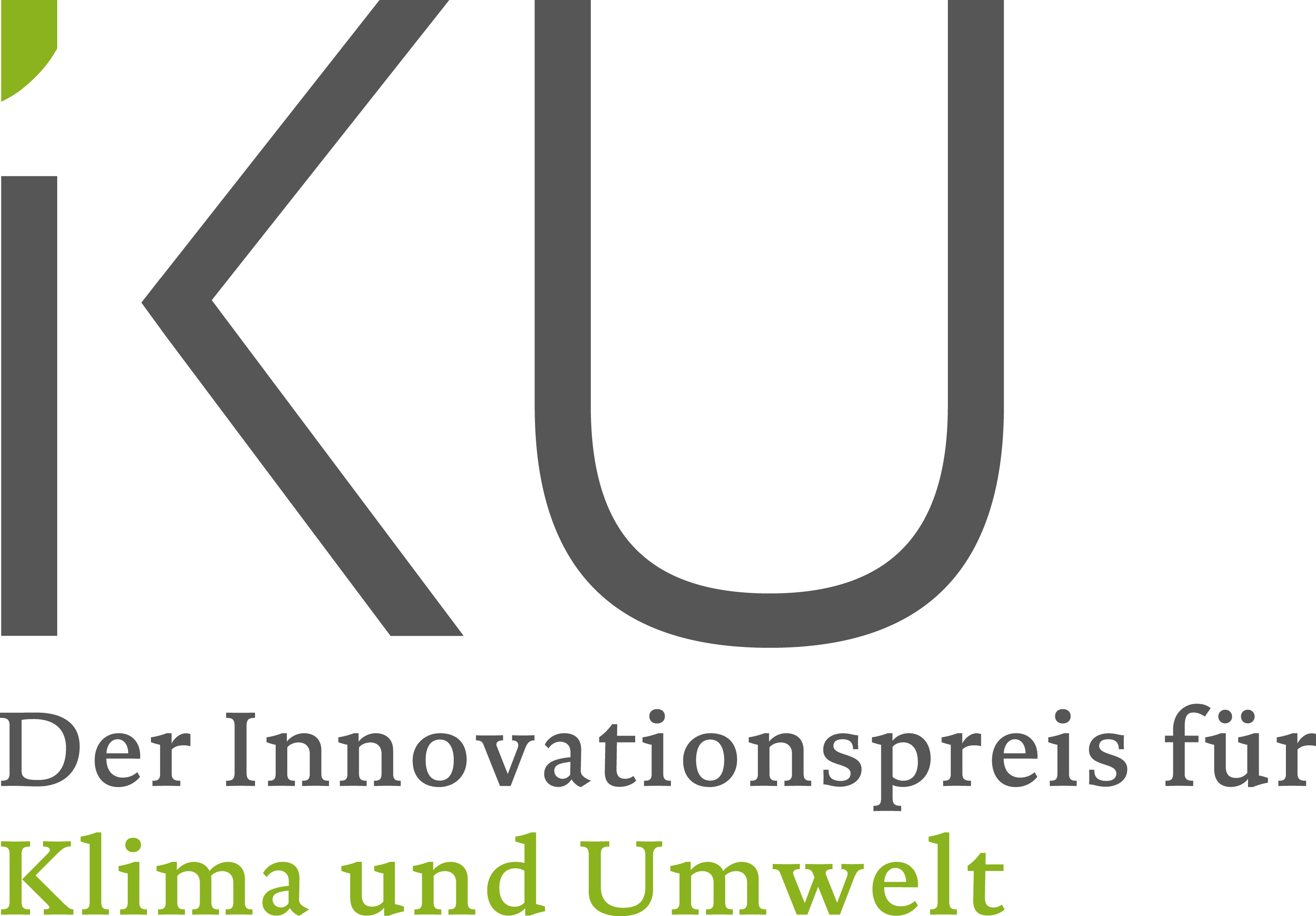 Logo Deutscher Innovationspreis für Klima und Umwelt