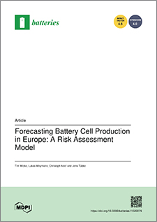Forecasting Battery Cell Production in Europe: a Risk Assessment Model